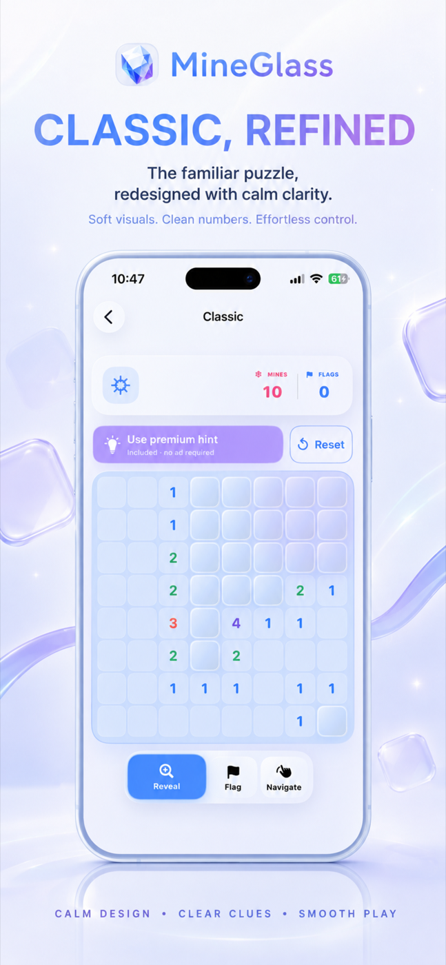 Mineglass Frosted Glass board theme